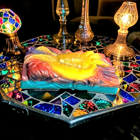 Hand Crafted, Wicked Worthy, Sol and Luna Soap - Picture 5 of 5